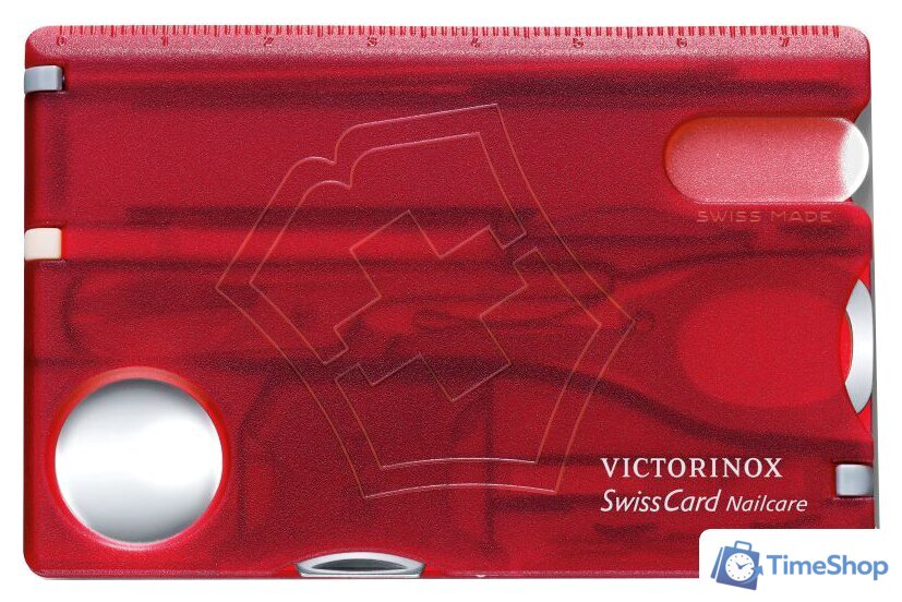 Мультитул Victorinox SwissCard Nailcare 0.7240.T - Изображение №1 — Интернет-магазин Time-Shop