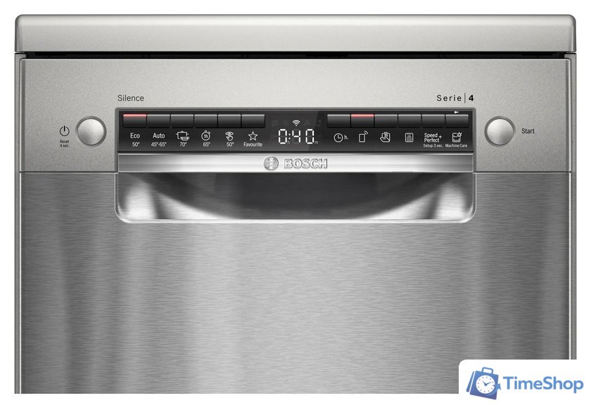 Отдельностоящая посудомоечная машина Bosch Seria 4 SPS4EMI62E - Изображение №2 — Интернет-магазин Time-Shop