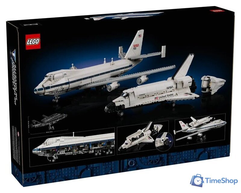 Конструктор LEGO Icons 10360 Самолет-носитель и Шаттл - Изображение №15 — Интернет-магазин Time-Shop