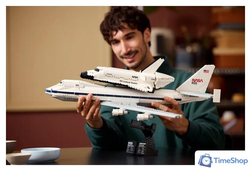 Конструктор LEGO Icons 10360 Самолет-носитель и Шаттл - Изображение №7 — Интернет-магазин Time-Shop