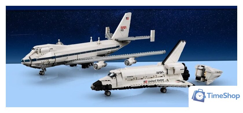 Конструктор LEGO Icons 10360 Самолет-носитель и Шаттл - Изображение №10 — Интернет-магазин Time-Shop