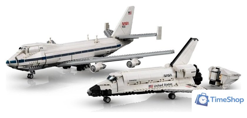 Конструктор LEGO Icons 10360 Самолет-носитель и Шаттл - Изображение №5 — Интернет-магазин Time-Shop
