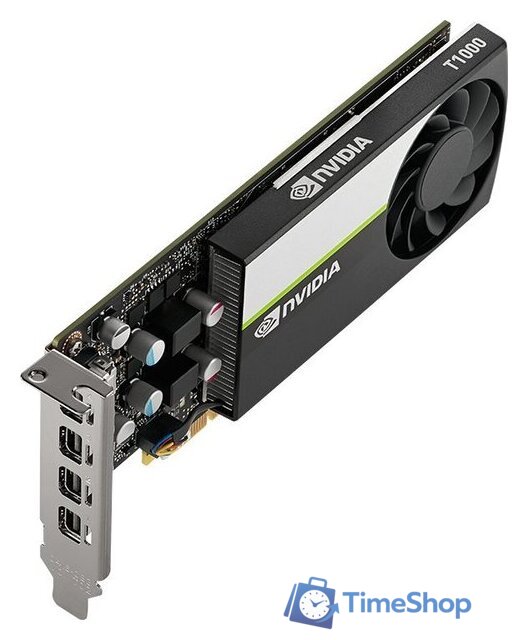 Видеокарта PNY Nvidia Quadro T1000 8GB GDDR6 SVCNT1000-8GB-SB - Изображение №3 — Интернет-магазин Time-Shop