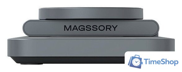 Беспроводное зарядное Magssory Yoga 3 в 1 Charging Station для Samsung Qi2 WCH017m (темно-серый) - Изображение №5 — Интернет-магазин Time-Shop