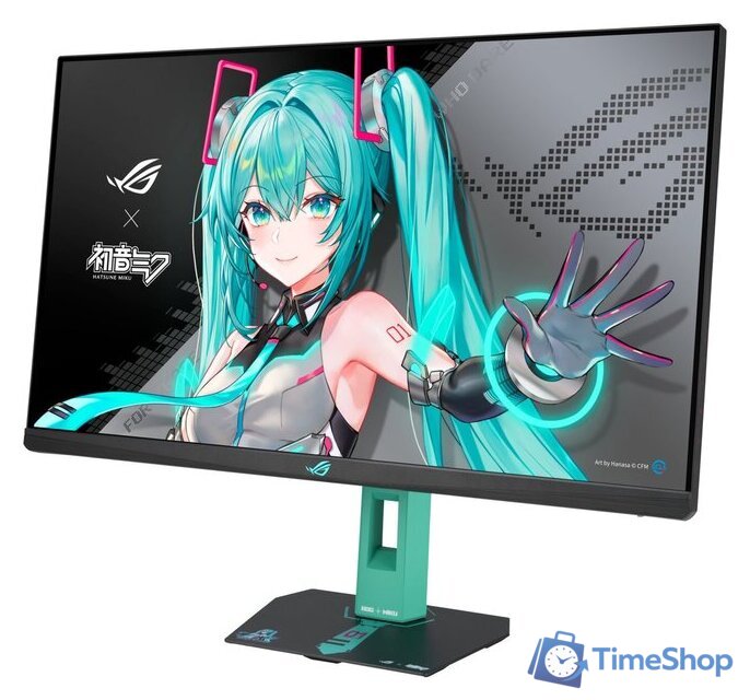 Игровой монитор ASUS ROG Strix XG27ACMEG-G Hatsune Miku Edition - Изображение №3 — Интернет-магазин Time-Shop