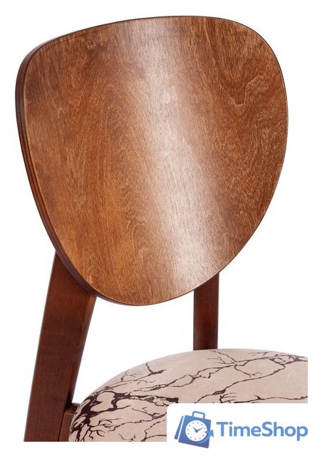 Стул TetChair Diamante мягкое сиденье (коричневый/крекс бежевый) - Изображение №9 — Интернет-магазин Time-Shop