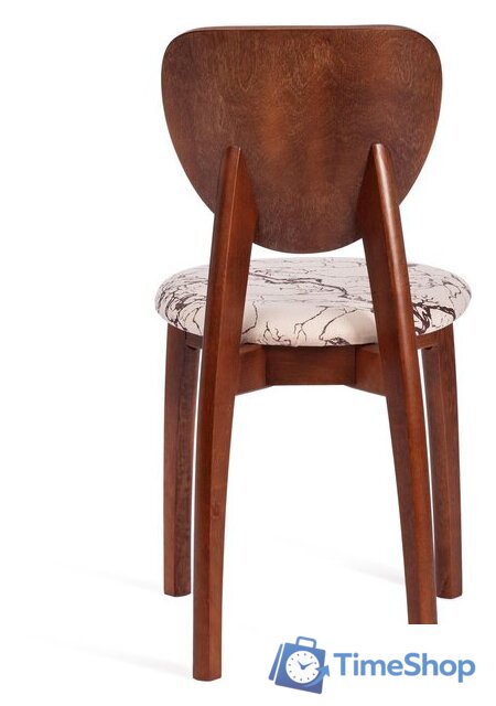 Стул TetChair Diamante мягкое сиденье (коричневый/крекс бежевый) - Изображение №4 — Интернет-магазин Time-Shop