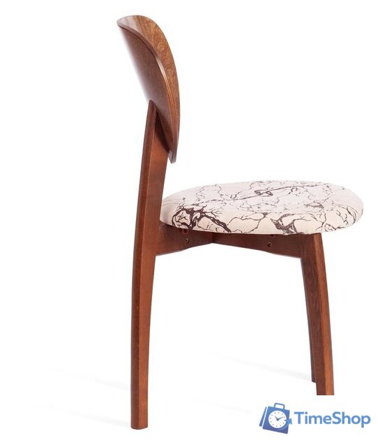 Стул TetChair Diamante мягкое сиденье (коричневый/крекс бежевый) - Изображение №2 — Интернет-магазин Time-Shop