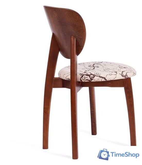Стул TetChair Diamante мягкое сиденье (коричневый/крекс бежевый) - Изображение №3 — Интернет-магазин Time-Shop
