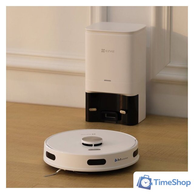 Робот-пылесос Ezviz RE5S Plus (белый) - Изображение №3 — Интернет-магазин Time-Shop