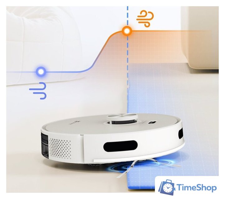 Робот-пылесос Ezviz RE5S Plus (белый) - Изображение №5 — Интернет-магазин Time-Shop