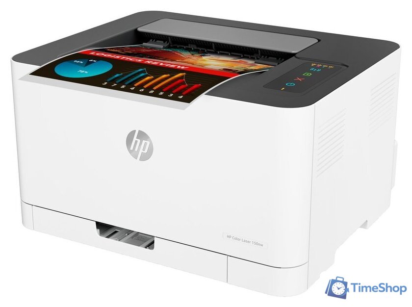 Принтер HP Color Laser 150nw - Изображение №2 — Интернет-магазин Time-Shop