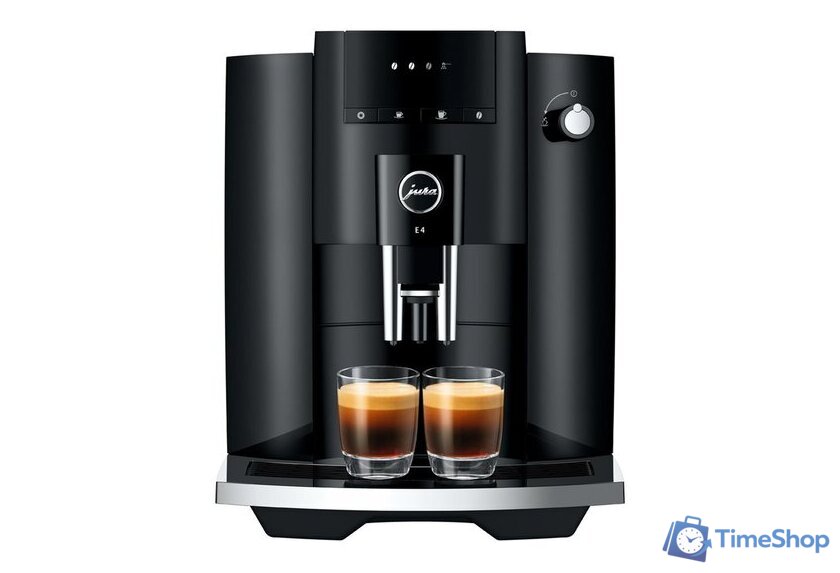 Кофемашина JURA E4 Piano Black EA (15435) - Изображение №2 — Интернет-магазин Time-Shop