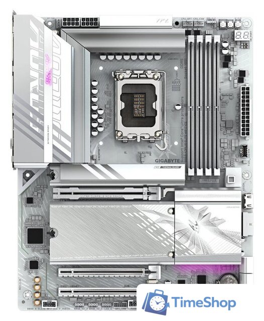 Материнская плата Gigabyte B860 Aorus Elite WiFi7 Ice - Изображение №1 — Интернет-магазин Time-Shop