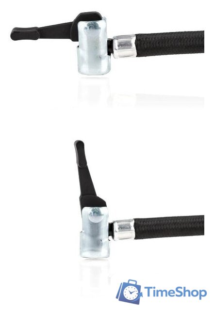 Насос ножной велосипедный Heyner PedalMax PRO (красный) - Изображение №3 — Интернет-магазин Time-Shop