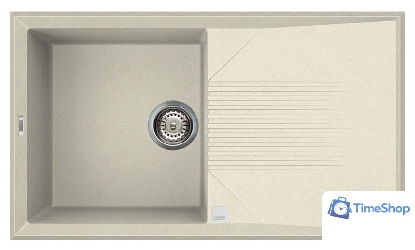 Кухонная мойка Elleci Tekno 400 Bianco Antico 62 - Изображение №1 — Интернет-магазин Time-Shop