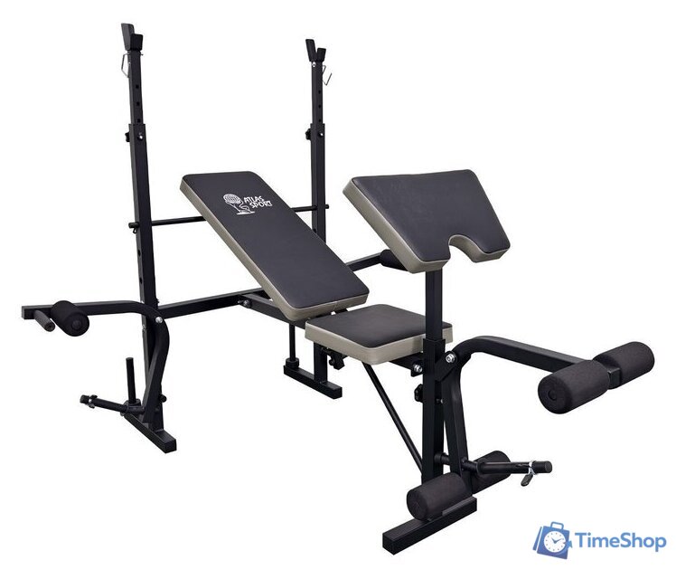 Силовая скамья Atlas Sport AS-1070 Grey - Изображение №1 — Интернет-магазин Time-Shop