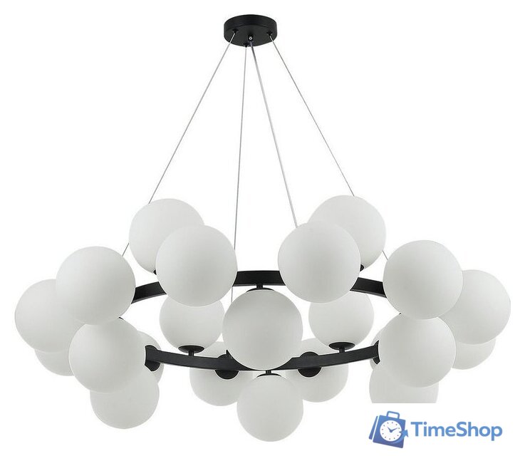 Подвесная люстра Kinklight Сида 07508-24,19 (черный) - Изображение №1 — Интернет-магазин Time-Shop