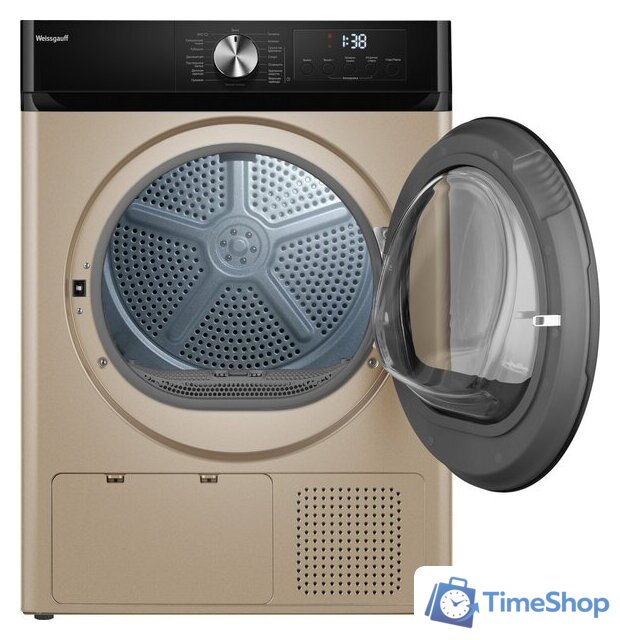 Сушильная машина Weissgauff WD 6010 Heat Pump Champagne - Изображение №4 — Интернет-магазин Time-Shop