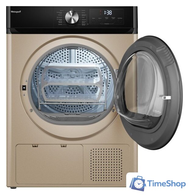 Сушильная машина Weissgauff WD 6010 Heat Pump Champagne - Изображение №5 — Интернет-магазин Time-Shop