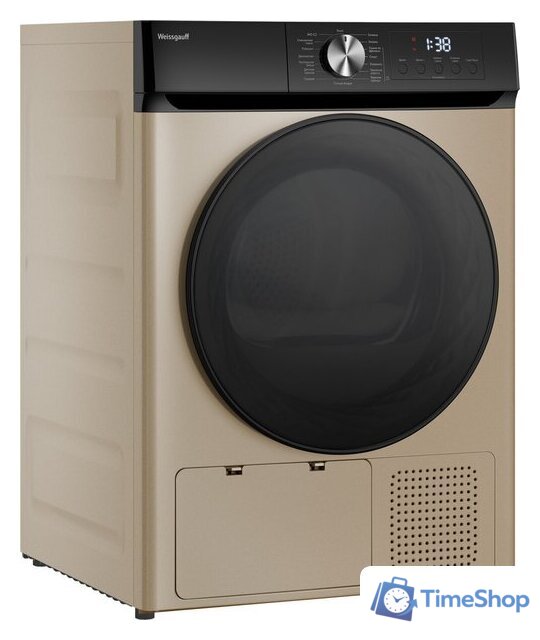 Сушильная машина Weissgauff WD 6010 Heat Pump Champagne - Изображение №2 — Интернет-магазин Time-Shop