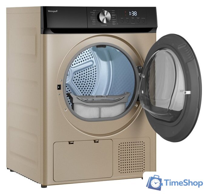 Сушильная машина Weissgauff WD 6010 Heat Pump Champagne - Изображение №6 — Интернет-магазин Time-Shop