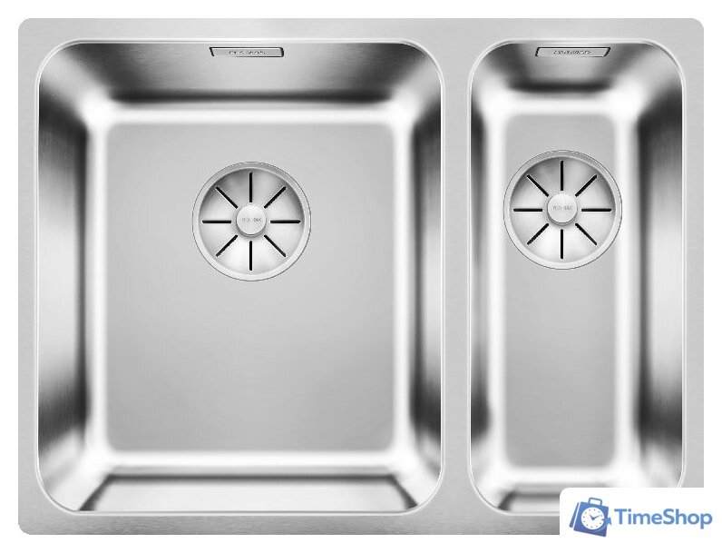 Кухонная мойка Blanco Solis 340/180-U 526129 (левая, полированная) - Изображение №1 — Интернет-магазин Time-Shop
