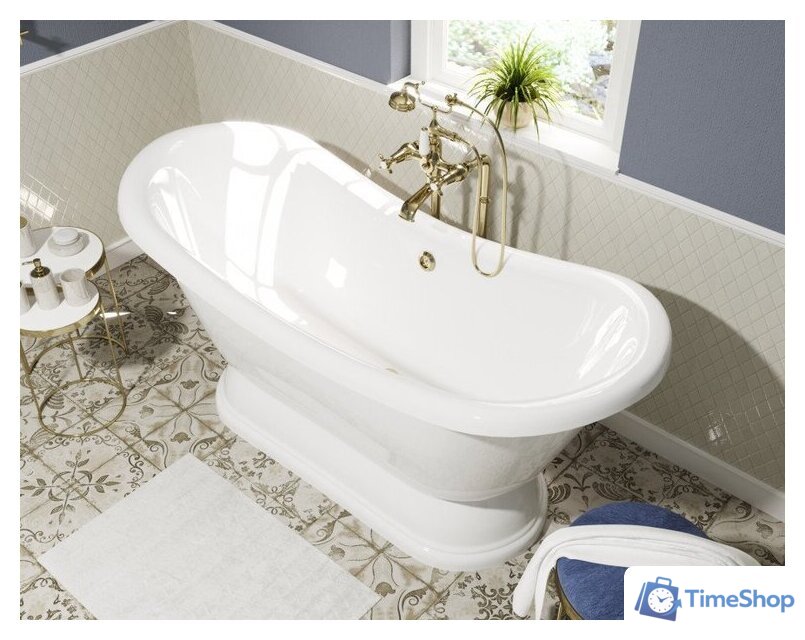 Ванна Эстет Бостон с литым подиумом 180x74 ФР-00001046 - Изображение №4 — Интернет-магазин Time-Shop