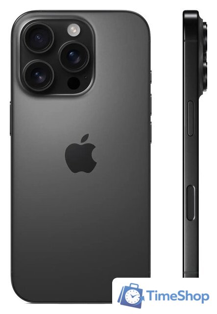 Телефон Apple iPhone 16 Pro Dual SIM 128GB (черный титан) - Изображение №2 — Интернет-магазин Time-Shop