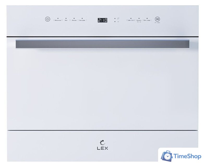 Встраиваемая посудомоечная машина LEX DW4541WH Compact - Изображение №1 — Интернет-магазин Time-Shop
