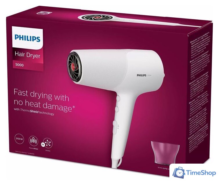 Фен Philips BHD500/00 - Изображение №4 — Интернет-магазин Time-Shop