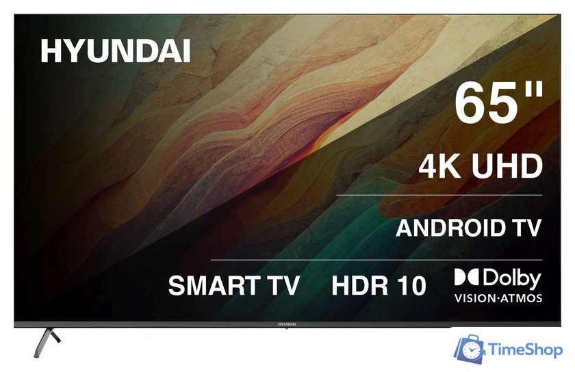 Телевизор Hyundai H-LED65BU7009 - Изображение №1 — Интернет-магазин Time-Shop