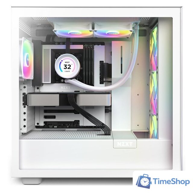 Система жидкостного охлаждения для процессора NZXT Kraken Elite 240 RGB RL-KR24E-W1 - Изображение №5 — Интернет-магазин Time-Shop
