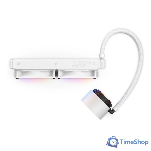 Система жидкостного охлаждения для процессора NZXT Kraken Elite 240 RGB RL-KR24E-W1 - Изображение №2 — Интернет-магазин Time-Shop