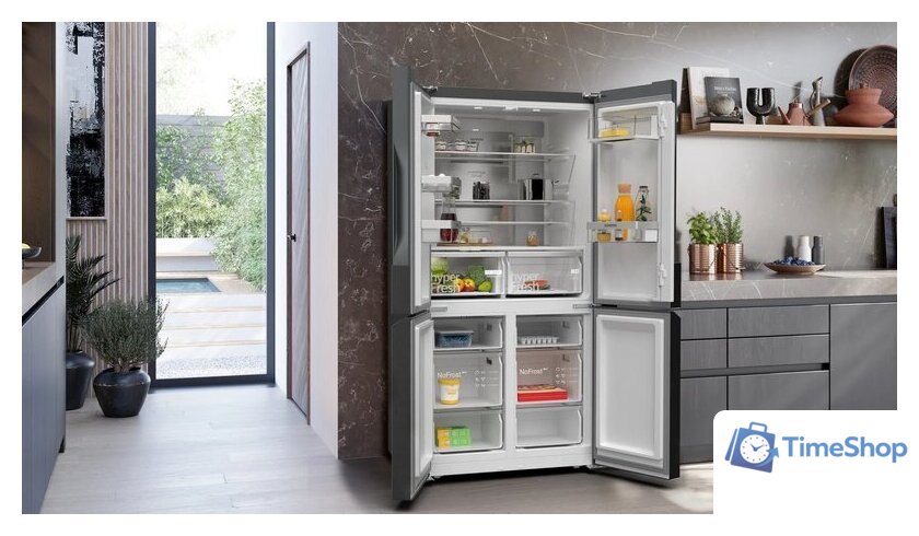 Четырёхдверный холодильник Siemens iQ500 KF96NAXEA - Изображение №4 — Интернет-магазин Time-Shop