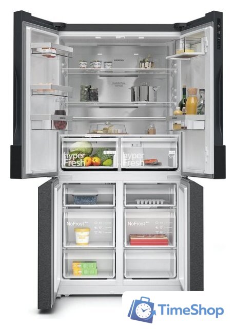 Четырёхдверный холодильник Siemens iQ500 KF96NAXEA - Изображение №2 — Интернет-магазин Time-Shop