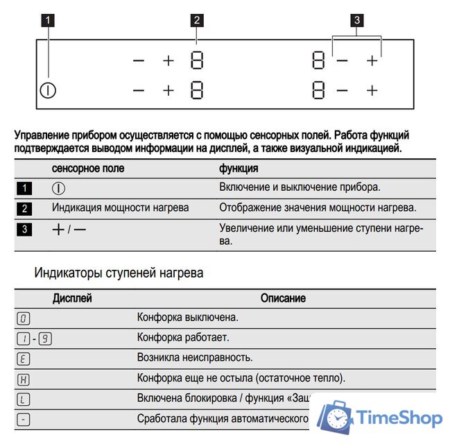 Варочная панель Electrolux EHF6240XXK - Изображение №4 — Интернет-магазин Time-Shop