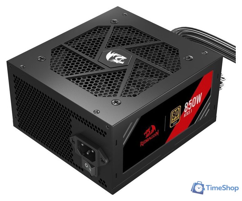 Блок питания Redragon 850W GC-PS007-SE - Изображение №1 — Интернет-магазин Time-Shop