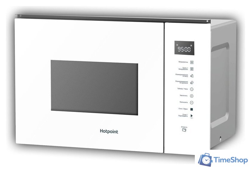 Микроволновая печь Hotpoint MF25G WH H - Изображение №3 — Интернет-магазин Time-Shop