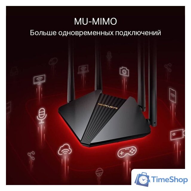 Wi-Fi роутер Mercusys MR1200G V2 - Изображение №8 — Интернет-магазин Time-Shop