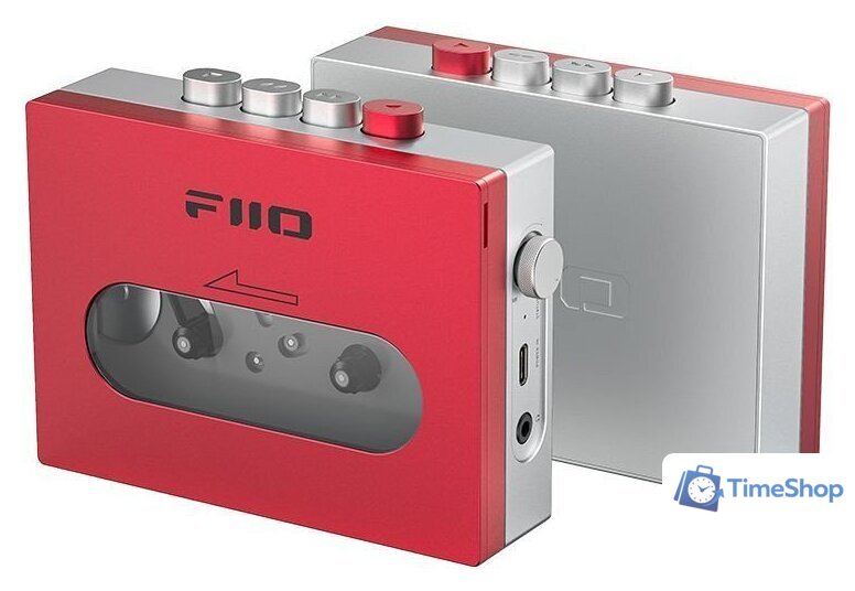 Кассетный плеер FiiO CP13 (красный/серебристый) - Изображение №3 — Интернет-магазин Time-Shop