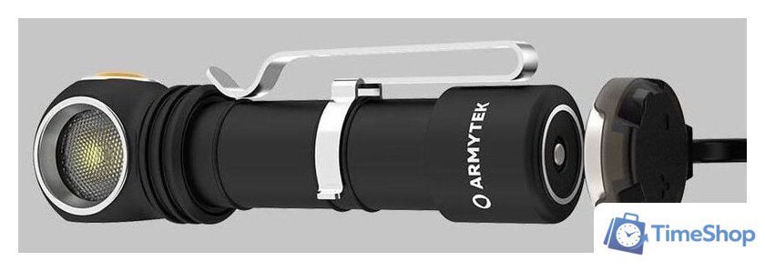 Фонарь Armytek Wizard C2 Pro Nichia Magnet USB (теплый) - Изображение №4 — Интернет-магазин Time-Shop