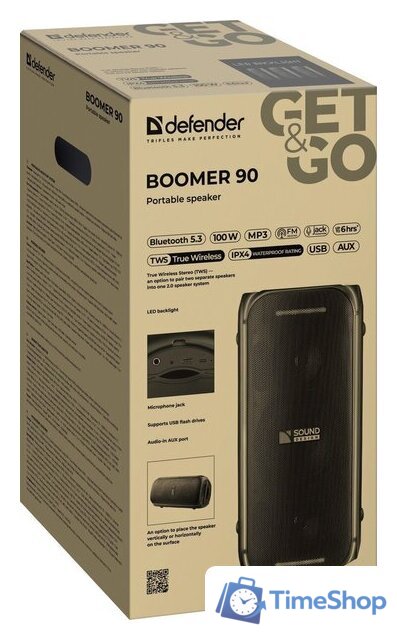 Беспроводная колонка Defender Boomer 90 - Изображение №9 — Интернет-магазин Time-Shop
