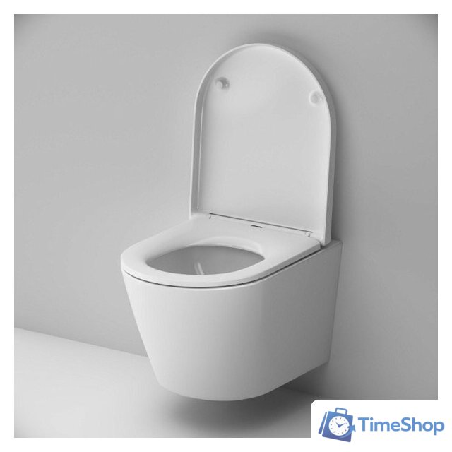 Унитаз подвесной AM.PM X-Joy Aquaspin C851900SC (с сиденьем) - Изображение №4 — Интернет-магазин Time-Shop