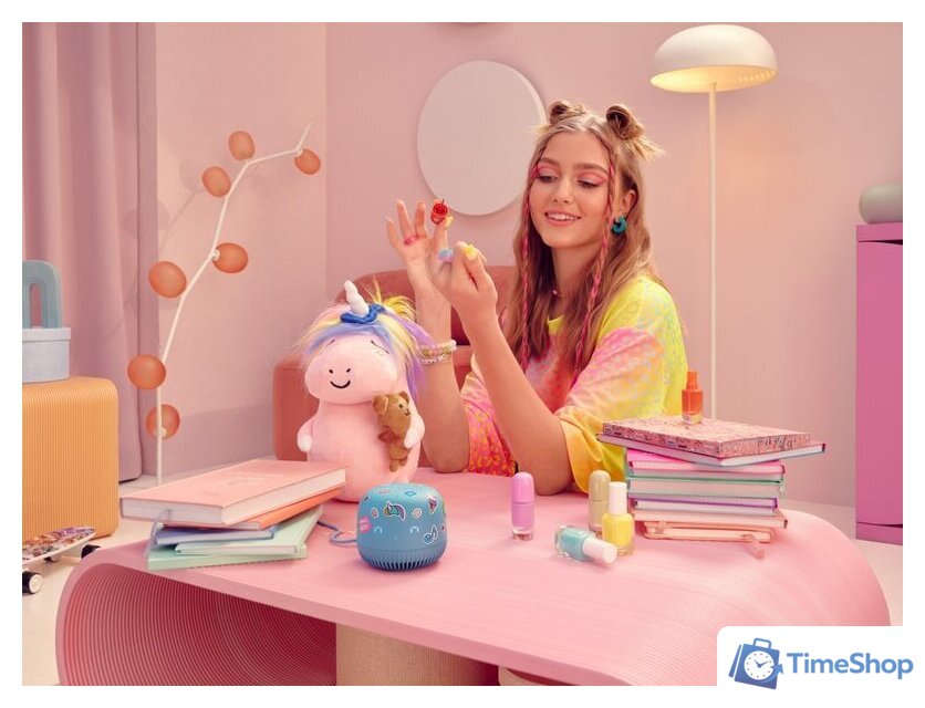 Умная колонка VK Капсула Нео (серый) - Изображение №5 — Интернет-магазин Time-Shop