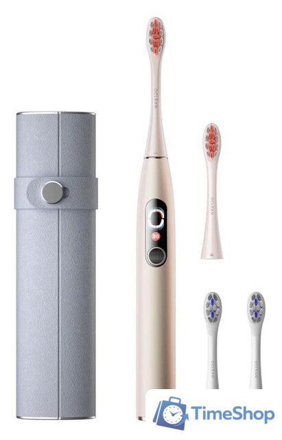 Электрическая зубная щетка Oclean X Pro Digital Set (золотой) - Изображение №1 — Интернет-магазин Time-Shop