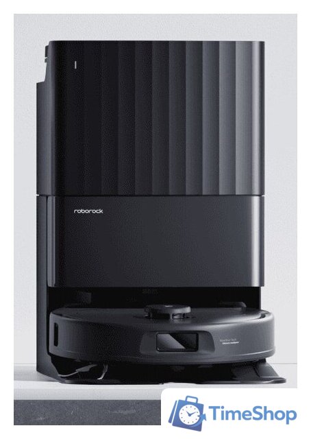 Робот-пылесос Roborock Qrevo 5AE (евровилка, с английской озвучкой, черный) - Изображение №1 — Интернет-магазин Time-Shop