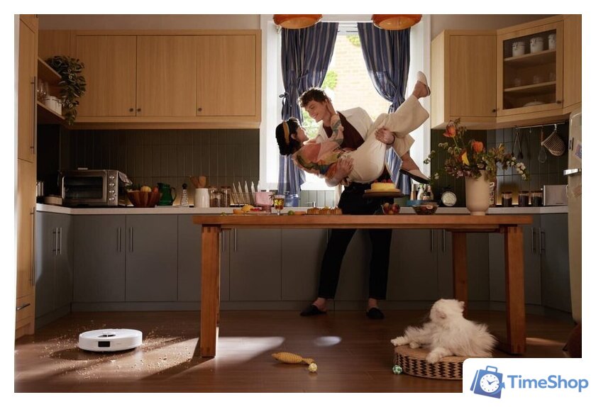 Робот-пылесос Roborock Qrevo 5AE (евровилка, с английской озвучкой, черный) - Изображение №19 — Интернет-магазин Time-Shop