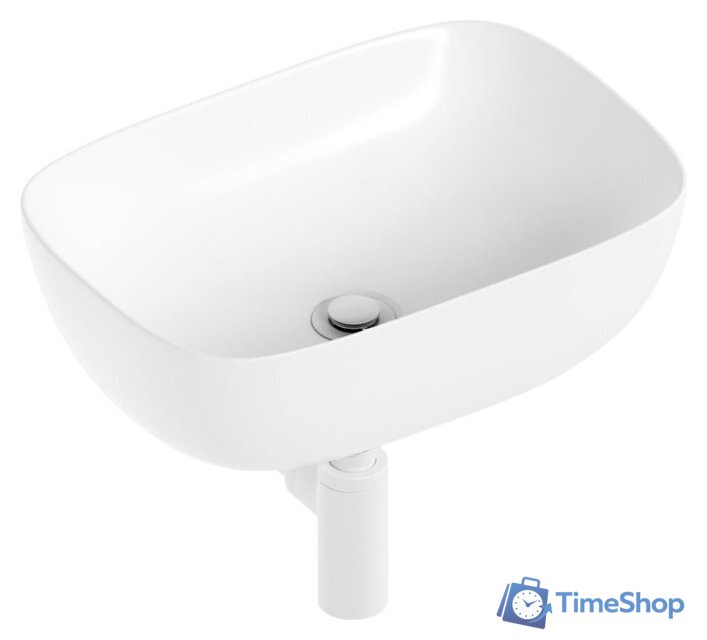 Умывальник Lauter 21493A + клапан 21190W + сифон 21635W (белый матовый) - Изображение №14 — Интернет-магазин Time-Shop