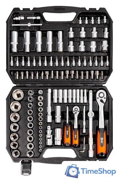 Универсальный набор инструментов КВТ НАИ-08/110 (110 предметов) - Изображение №1 — Интернет-магазин Time-Shop